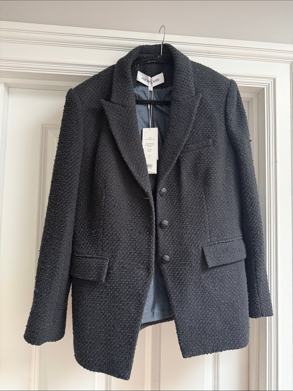 NWT Veronica Beard Orlane Bouclé Blazer - Size 16